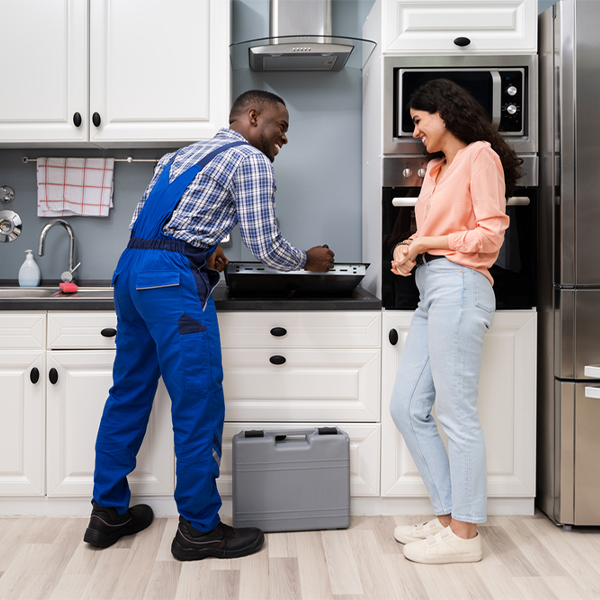 can you provide an estimate for cooktop repair before beginning any work in Danvers MN